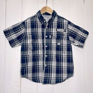 COLUMBIA VGUC PFG Boys Fishing Shirt